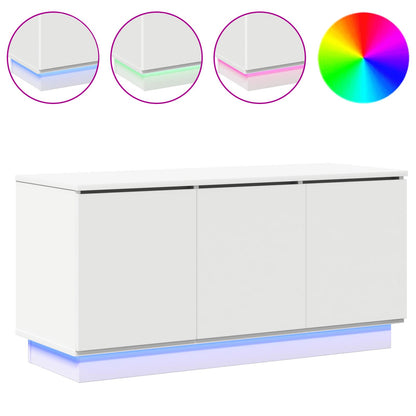 TV Cabinet White 100 x 38 x 49 cm Engineered Wood
