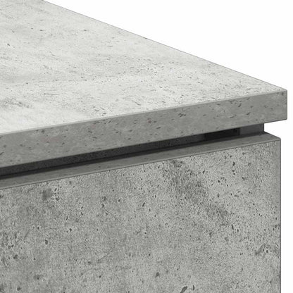 TV Cabinet Concrete Grey 100 x 38 x 49 cm Engineered Wood