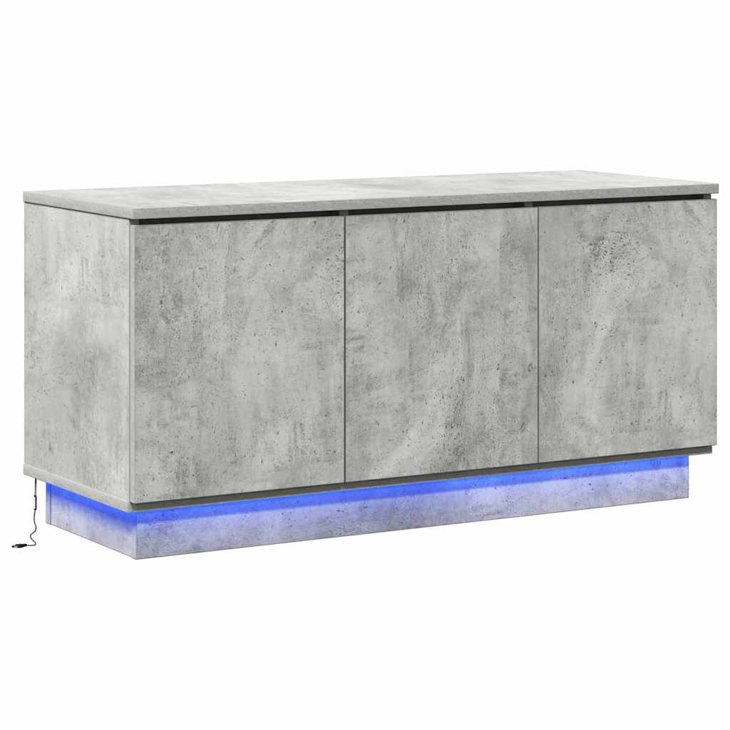 TV Cabinet Concrete Grey 100 x 38 x 49 cm Engineered Wood