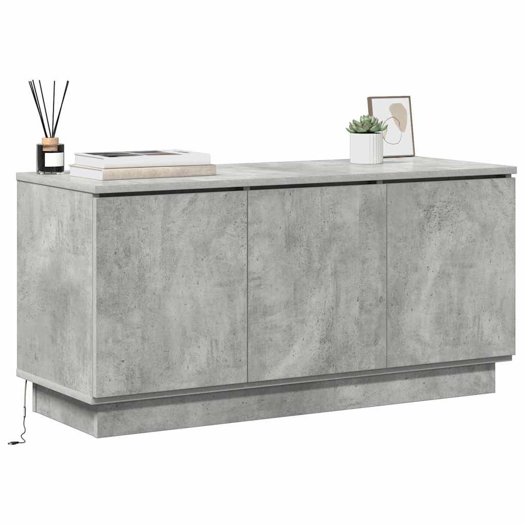 TV Cabinet Concrete Grey 100 x 38 x 49 cm Engineered Wood