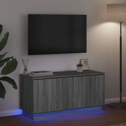 TV Cabinet Grey Sonoma 100 x 38 x 49 cm Engineered Wood