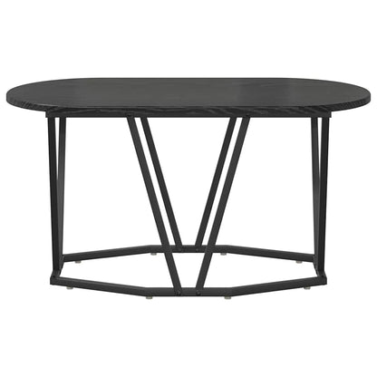 Coffee Table Black Oak 80 x 40 x 40.5 cm