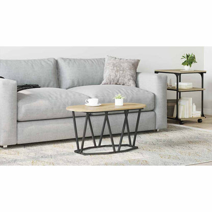 Coffee Table Sonoma Oak 80 x 40 x 40.5 cm