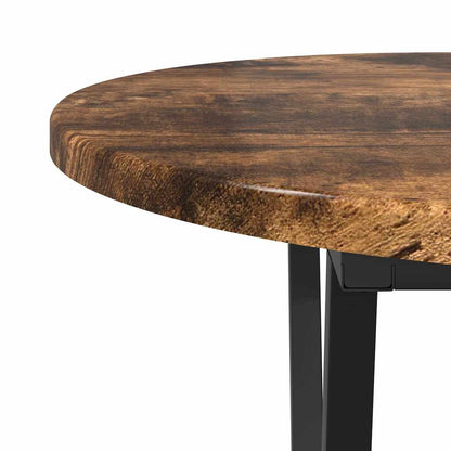 Coffee Table Smoked Oak 80 x 40 x 40.5 cm