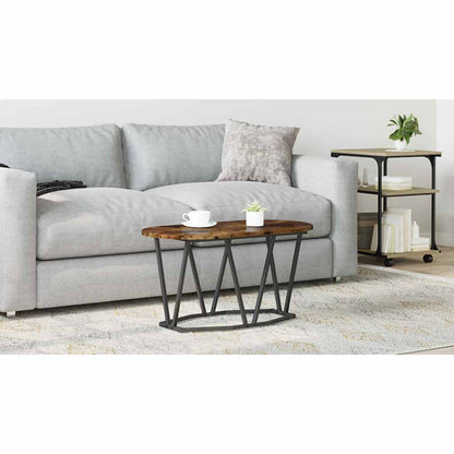 Coffee Table Smoked Oak 80 x 40 x 40.5 cm