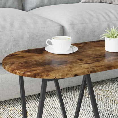 Coffee Table Smoked Oak 80 x 40 x 40.5 cm