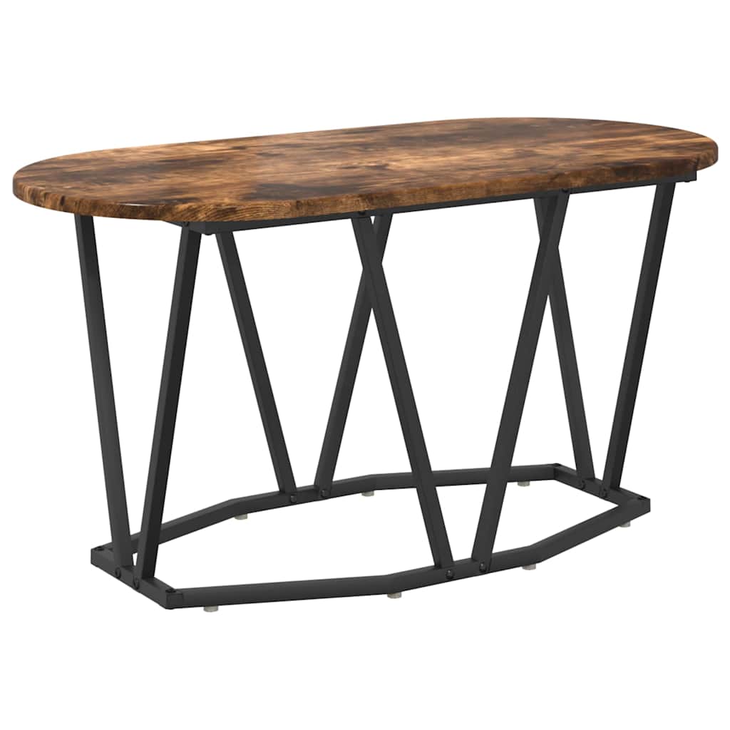 Coffee Table Smoked Oak 80 x 40 x 40.5 cm