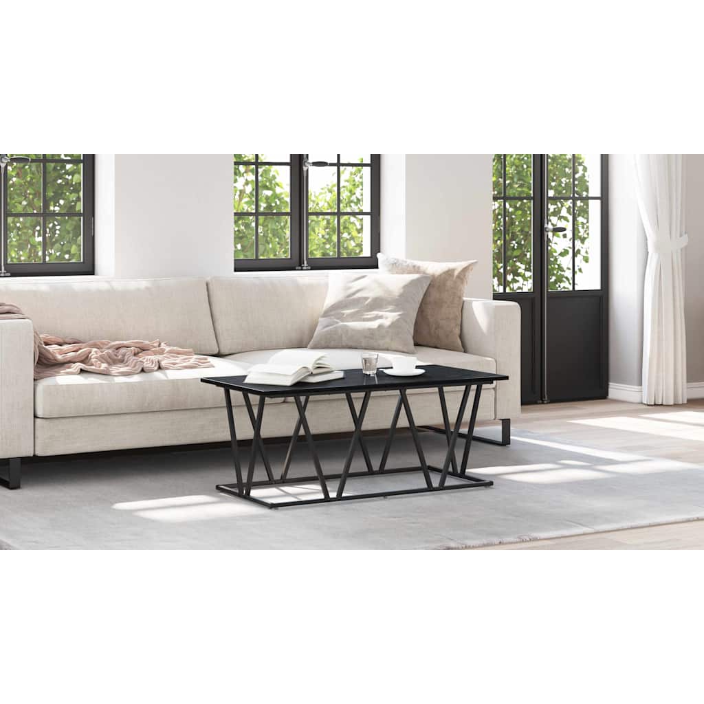 Coffee Table Black Oak 100 x 50 x 40 cm