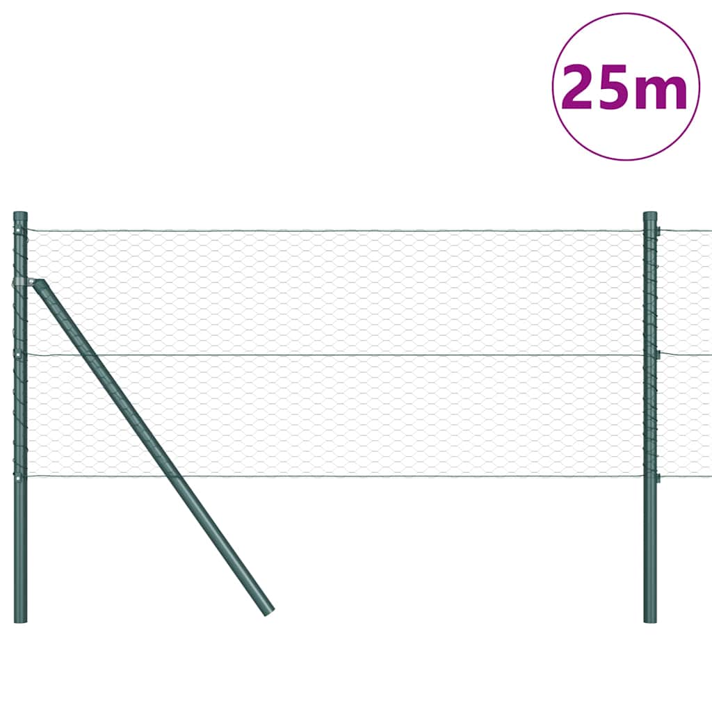 Ground Fix Welded Wire Fence 25 x 0.6 m (W x H)