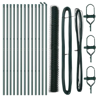 Ground Fix Welded Wire Fence 25 x 1.5 m (W x H)