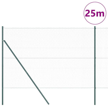 Ground Fix Welded Wire Fence 25 x 1.6 m (W x H)