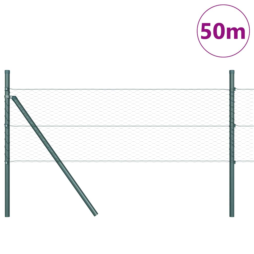Ground Fix Welded Wire Fence 50 x 0.5 m (W x H)