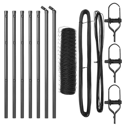 Ground Fix Welded Wire Fence 10 x 0.4 m (W x H)
