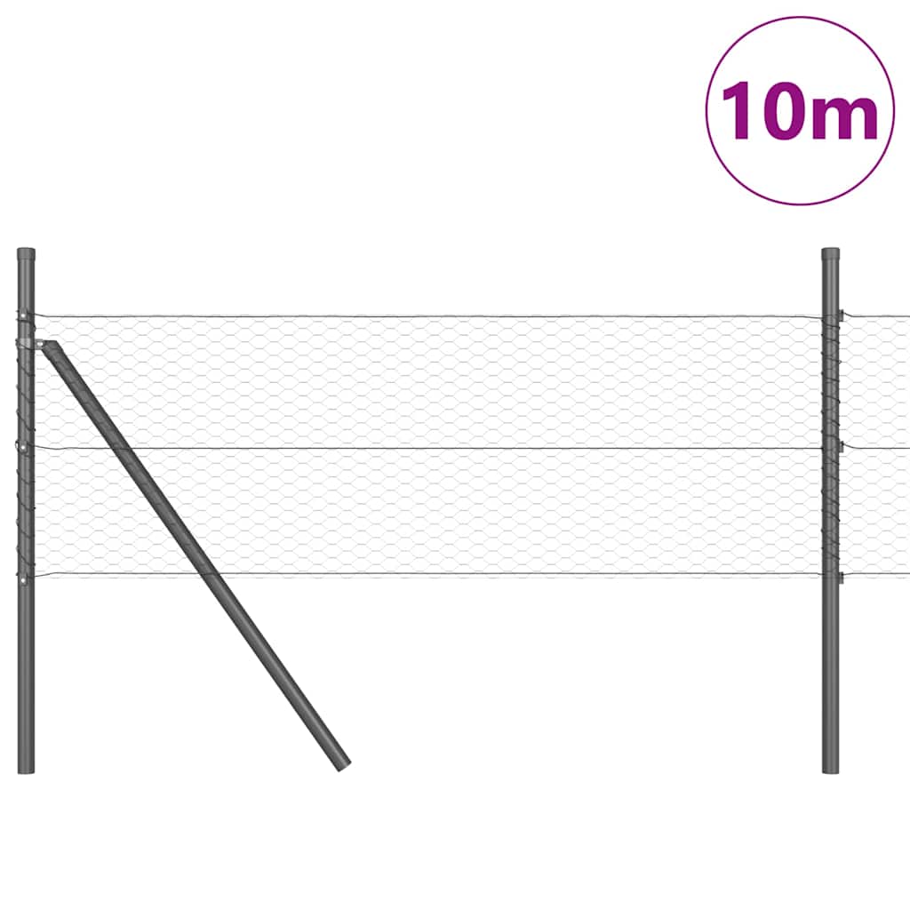 Ground Fix Welded Wire Fence 10 x 0.5 m (W x H)