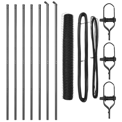 Ground Fix Welded Wire Fence 10 x 1.2 m (W x H)