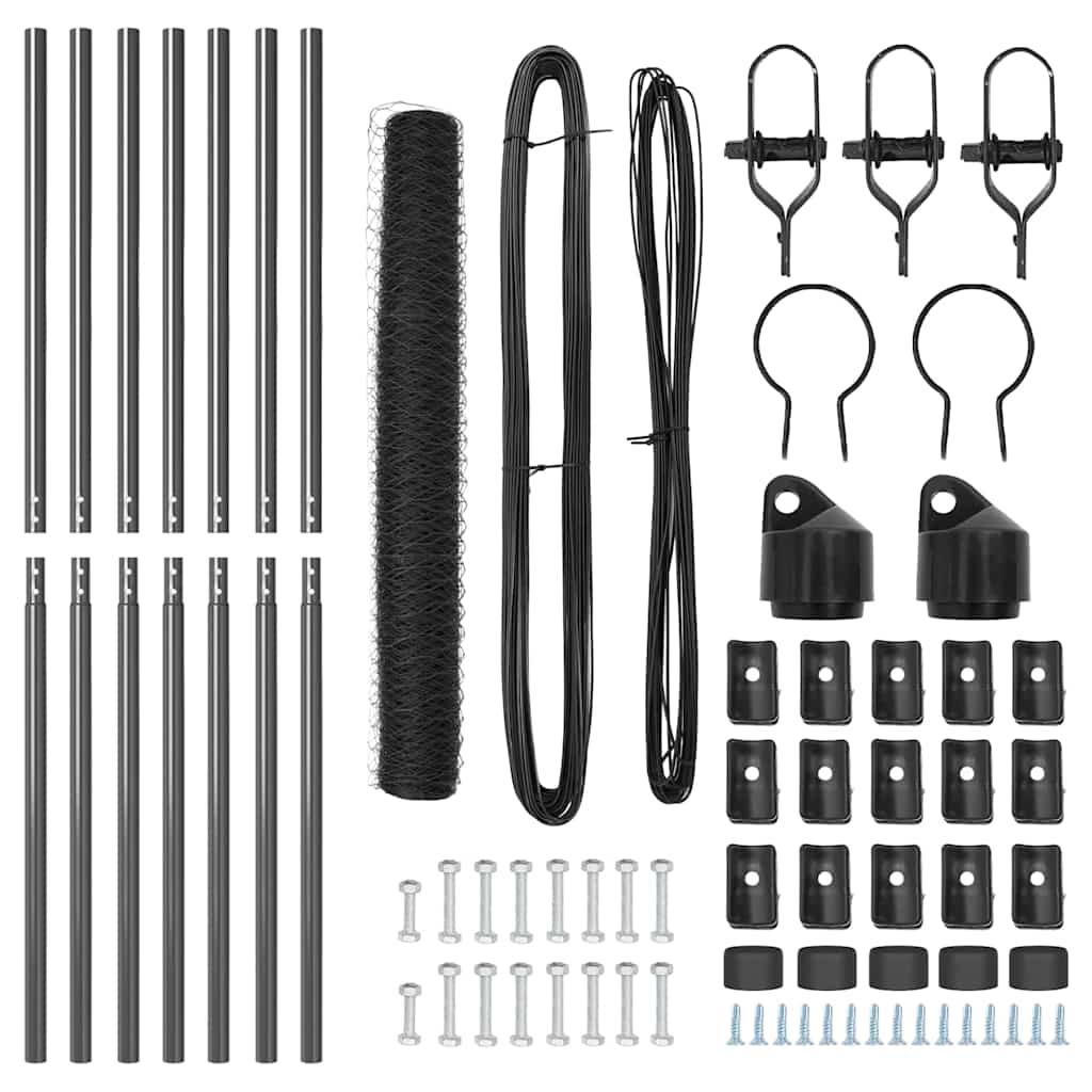 Ground Fix Welded Wire Fence 10 x 1.4 m (W x H)