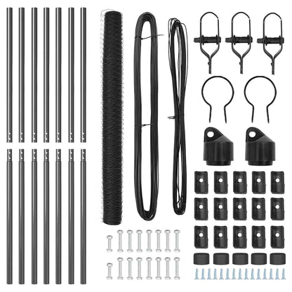 Ground Fix Welded Wire Fence 10 x 1.6 m (W x H)