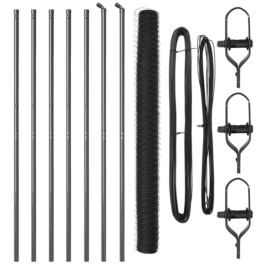 Ground Fix Welded Wire Fence 10 x 1.6 m (W x H)