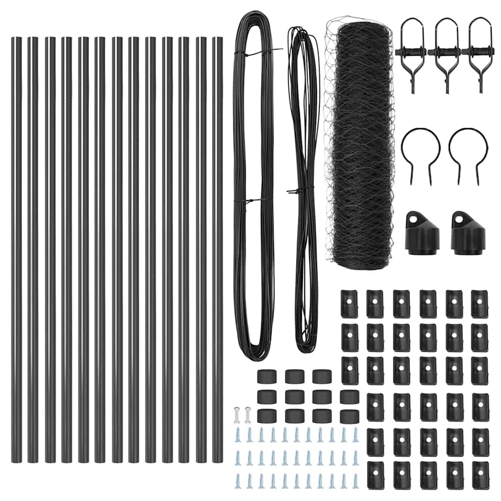 Ground Fix Welded Wire Fence 25 x 0.4 m (W x H)