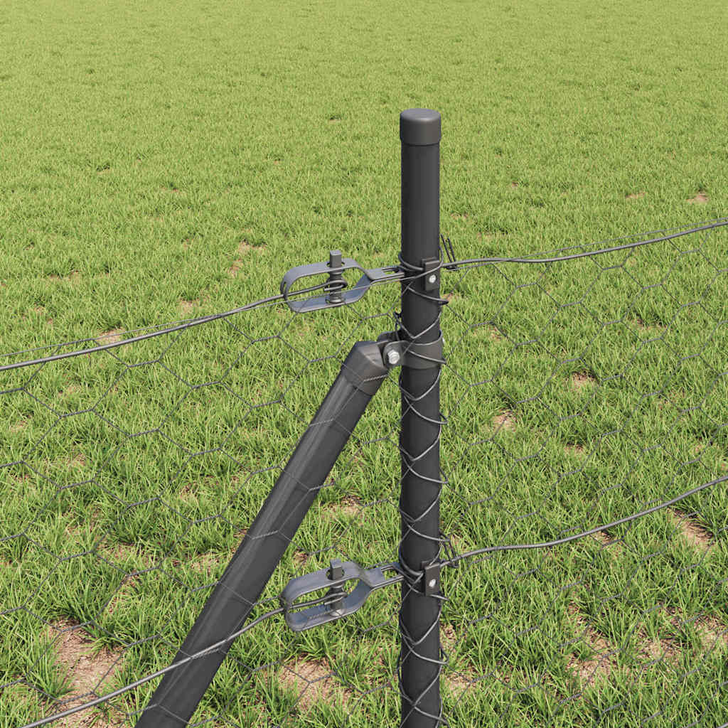 Ground Fix Welded Wire Fence 25 x 0.5 m (W x H)