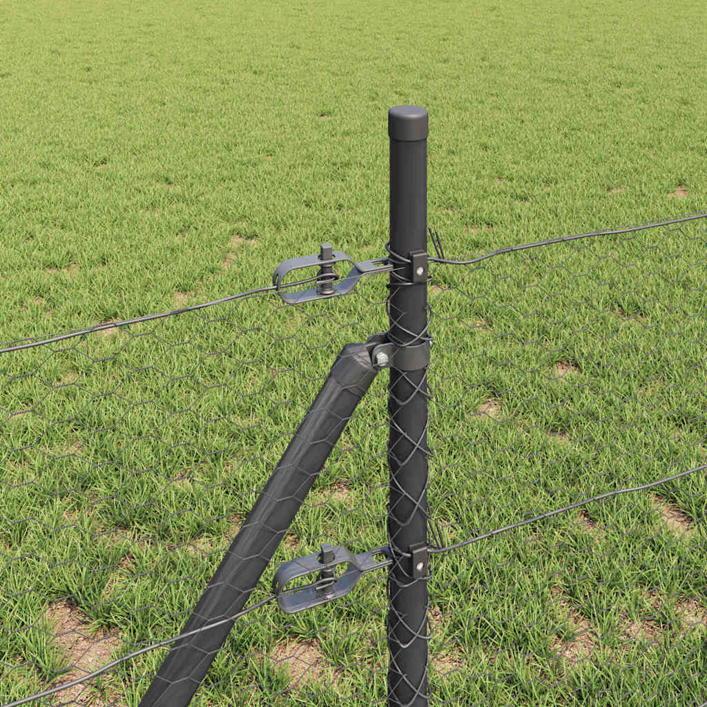 Ground Fix Welded Wire Fence 25 x 0.6 m (W x H)