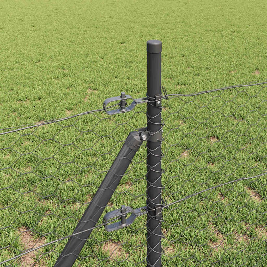 Ground Fix Welded Wire Fence 25 x 0.6 m (W x H)