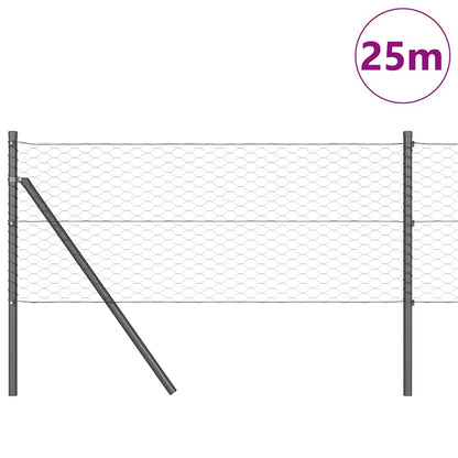 Ground Fix Welded Wire Fence 25 x 0.6 m (W x H)