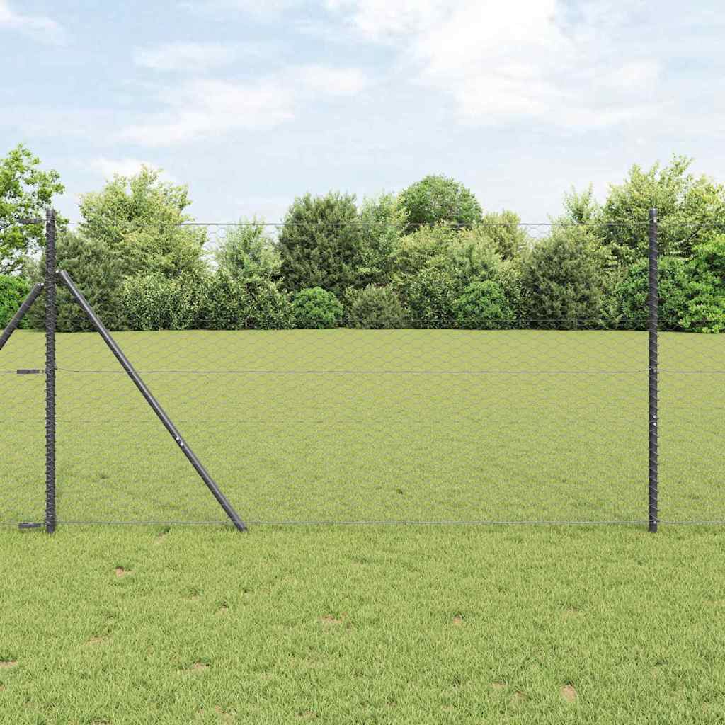 Ground Fix Welded Wire Fence 25 x 1.2 m (W x H)
