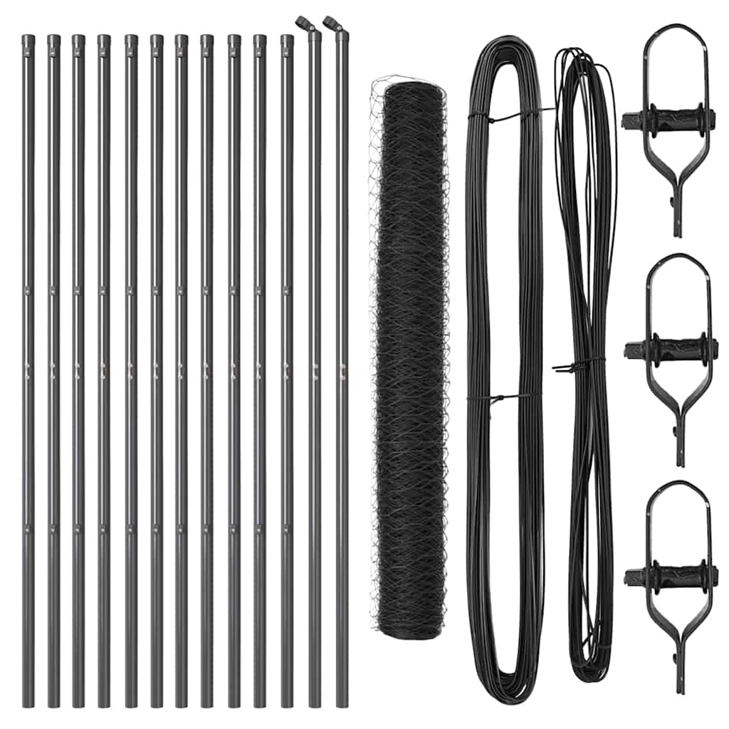 Ground Fix Welded Wire Fence 25 x 1.2 m (W x H)