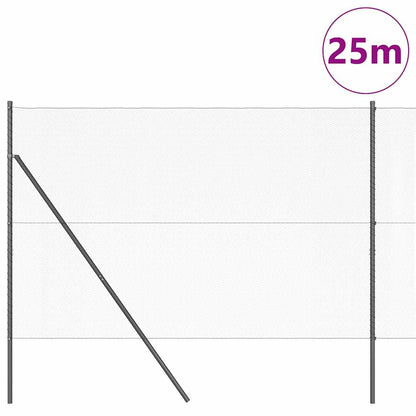 Ground Fix Welded Wire Fence 25 x 1.6 m (W x H)