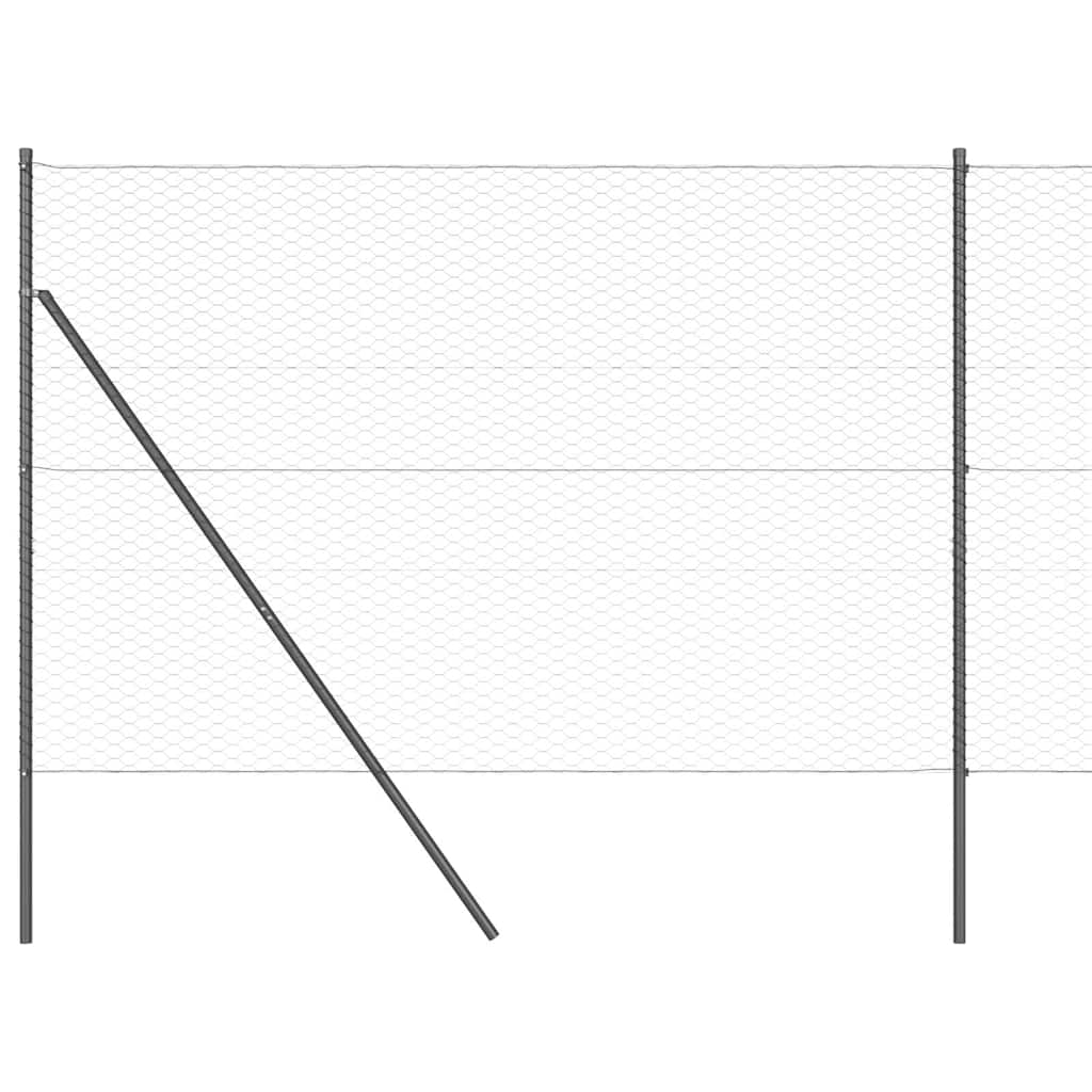 Ground Fix Welded Wire Fence 25 x 1.6 m (W x H)