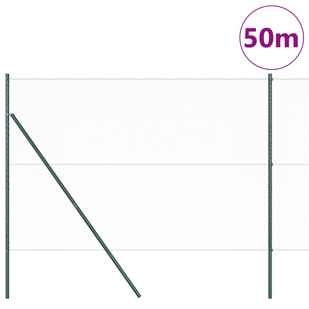 Ground Fix Welded Wire Fence 50 x 1.6 m (W x H)