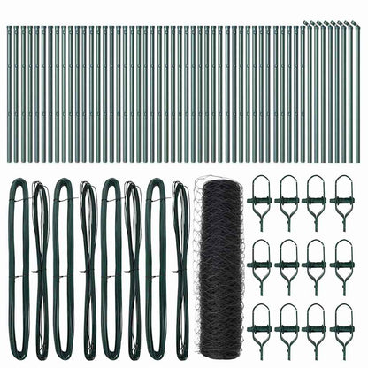 Ground Fix Welded Wire Fence 100 x 0.4 m (W x H)