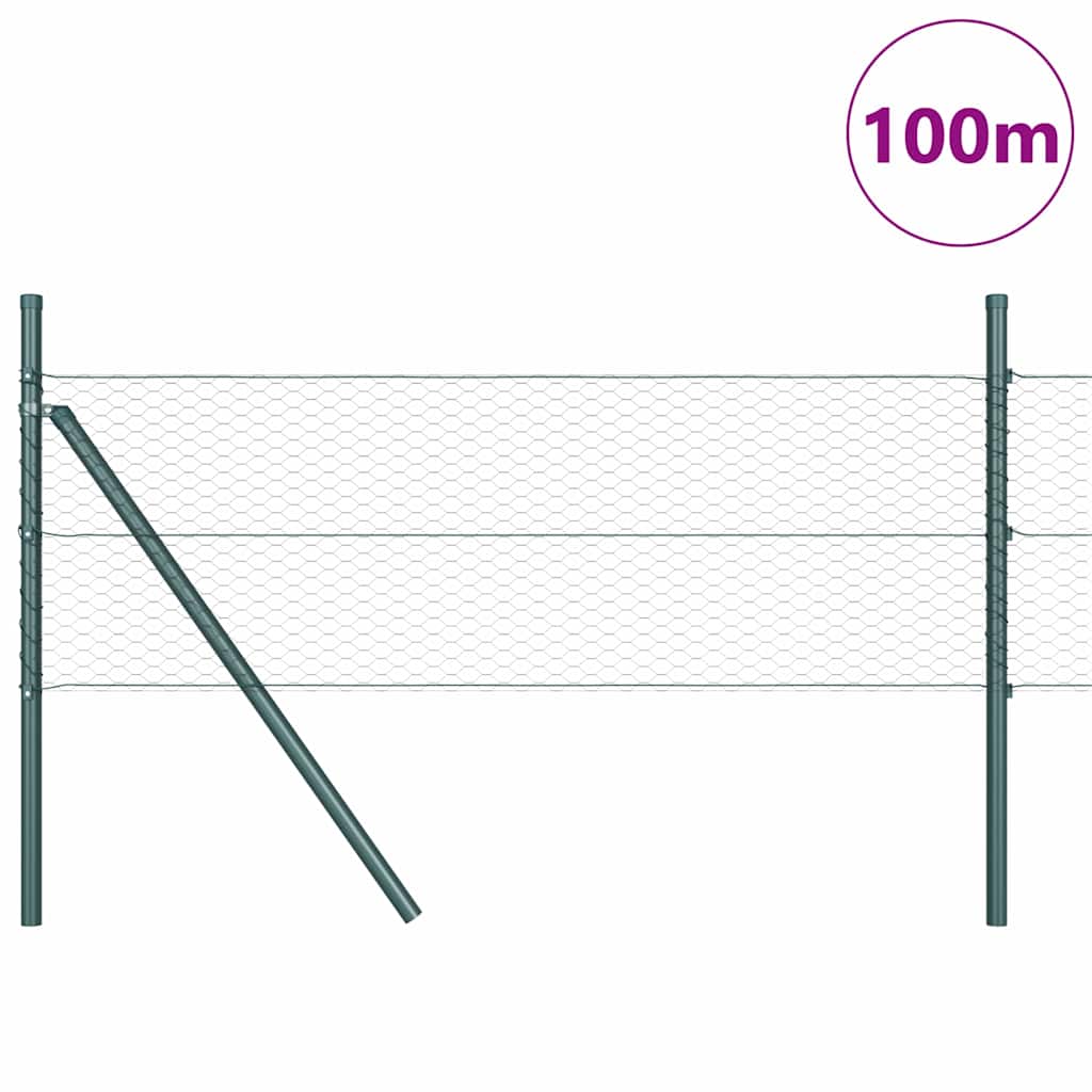 Ground Fix Welded Wire Fence 100 x 0.5 m (W x H)