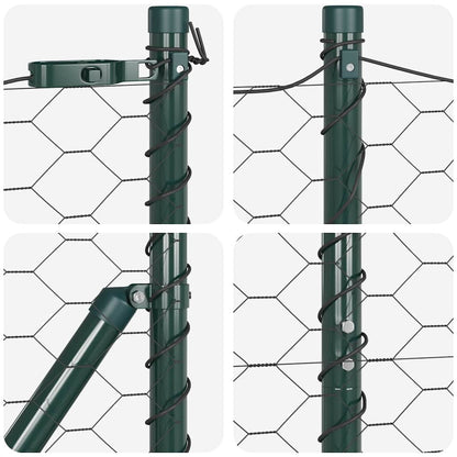 Ground Fix Welded Wire Fence 100 x 1.2 m (W x H)