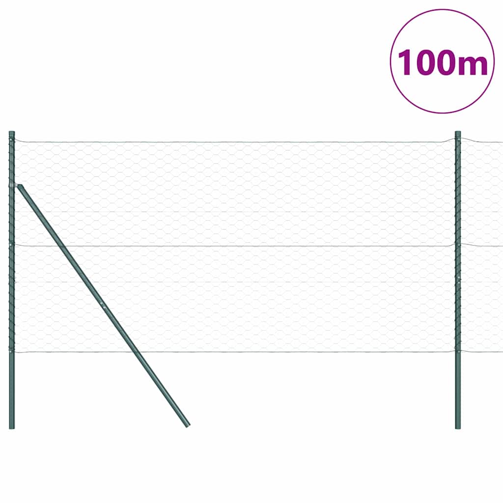Ground Fix Welded Wire Fence 100 x 1.2 m (W x H)