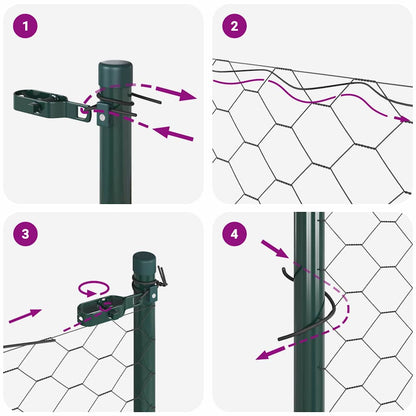Ground Fix Welded Wire Fence 100 x 1.6 m (W x H)
