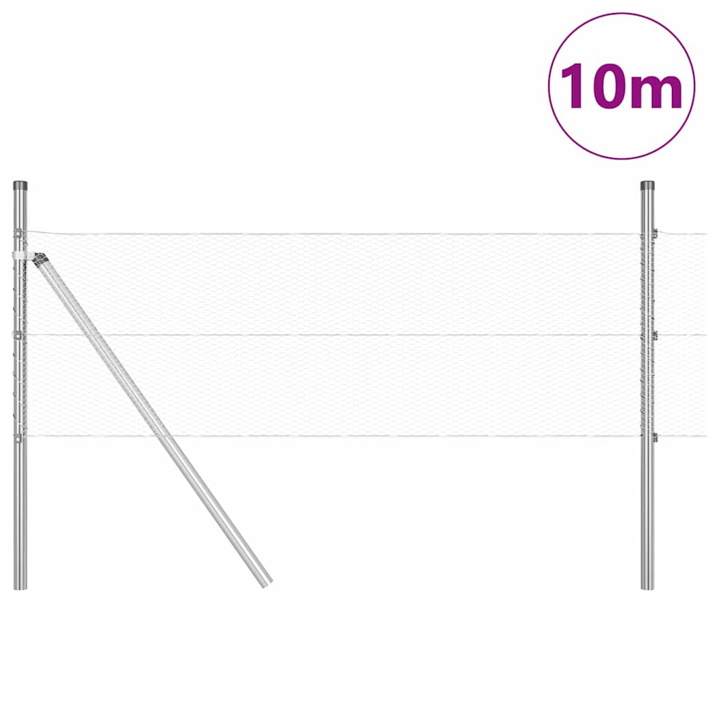 Ground Fix Welded Wire Fence 10 x 0.4 m (W x H)