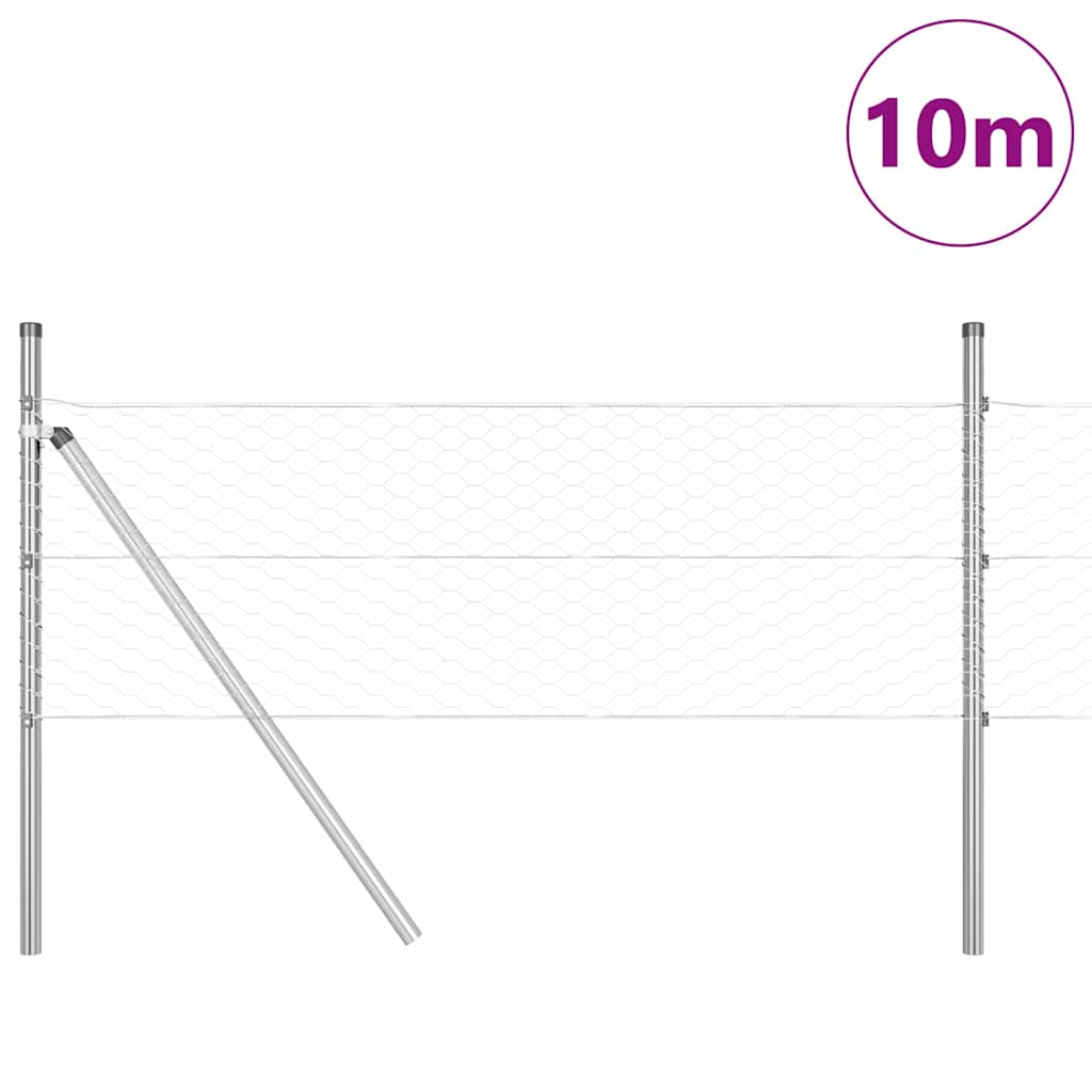 Ground Fix Welded Wire Fence 10 x 0.4 m (W x H)