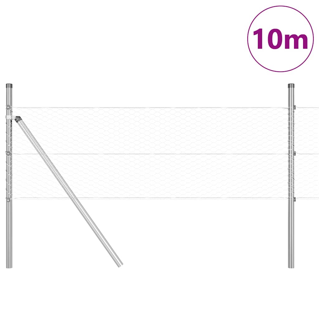 Ground Fix Welded Wire Fence 10 x 0.5 m (W x H)