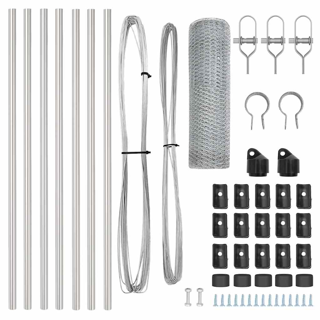 Ground Fix Welded Wire Fence 10 x 0.6 m (W x H)