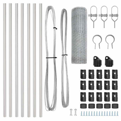 Ground Fix Welded Wire Fence 10 x 0.6 m (W x H)