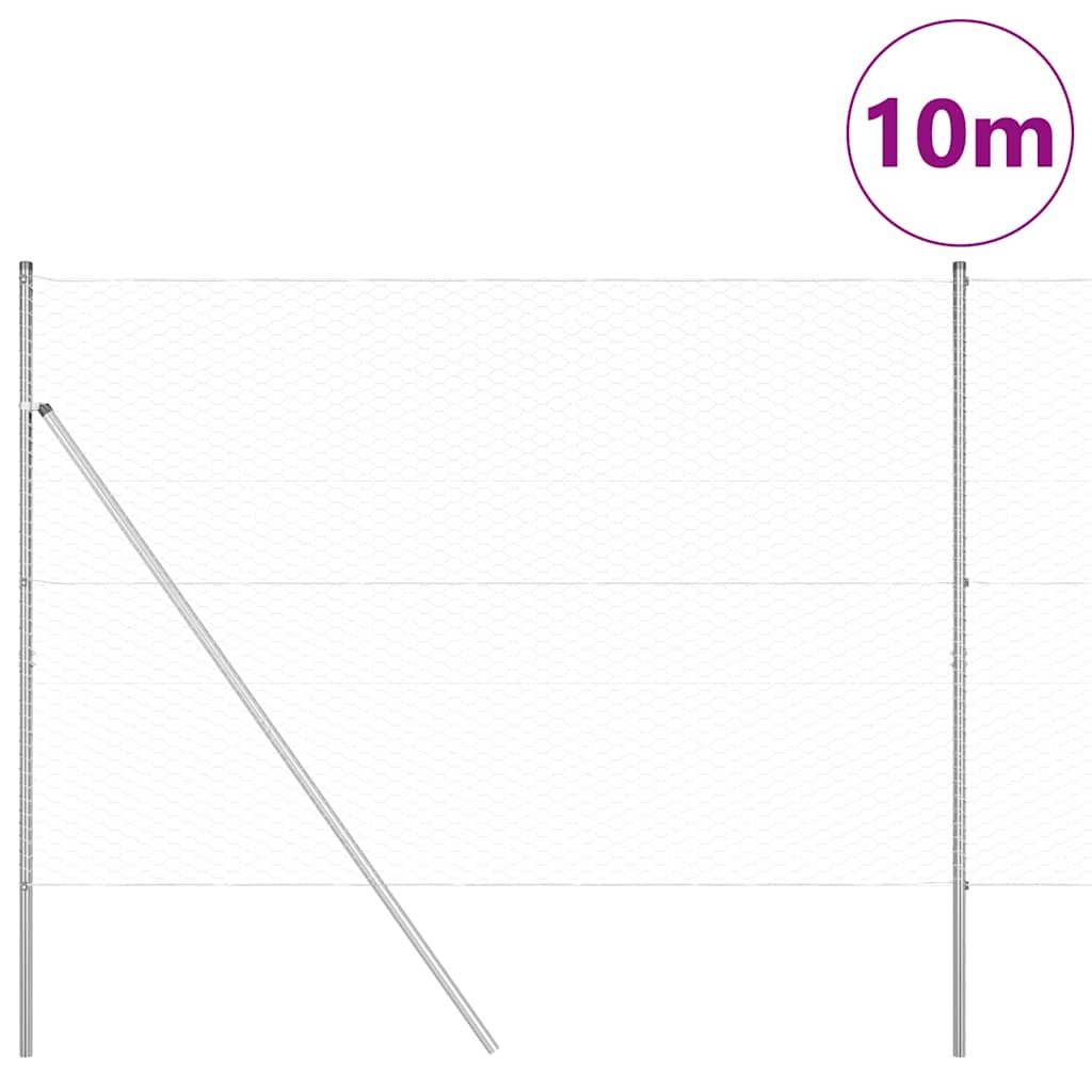Ground Fix Welded Wire Fence 10 x 1.6 m (W x H)