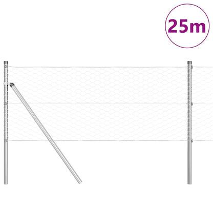 Ground Fix Welded Wire Fence 25 x 0.6 m (W x H)