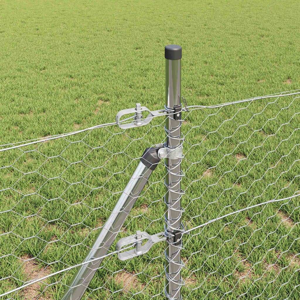 Ground Fix Welded Wire Fence 25 x 0.8 m (W x H)