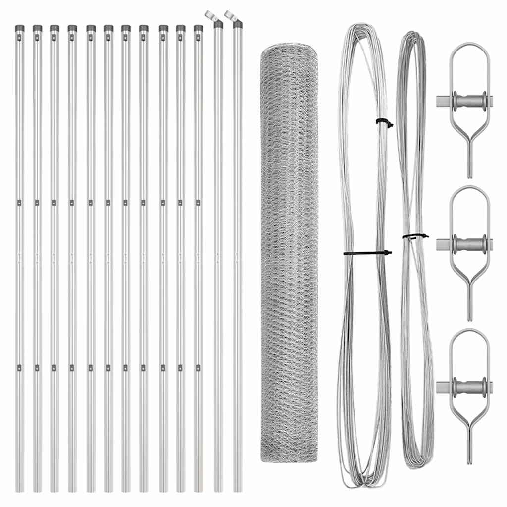 Ground Fix Welded Wire Fence 25 x 1.2 m (W x H)
