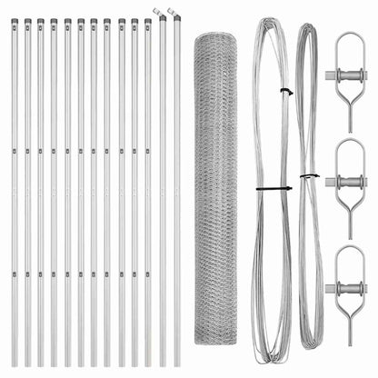 Ground Fix Welded Wire Fence 25 x 1.2 m (W x H)