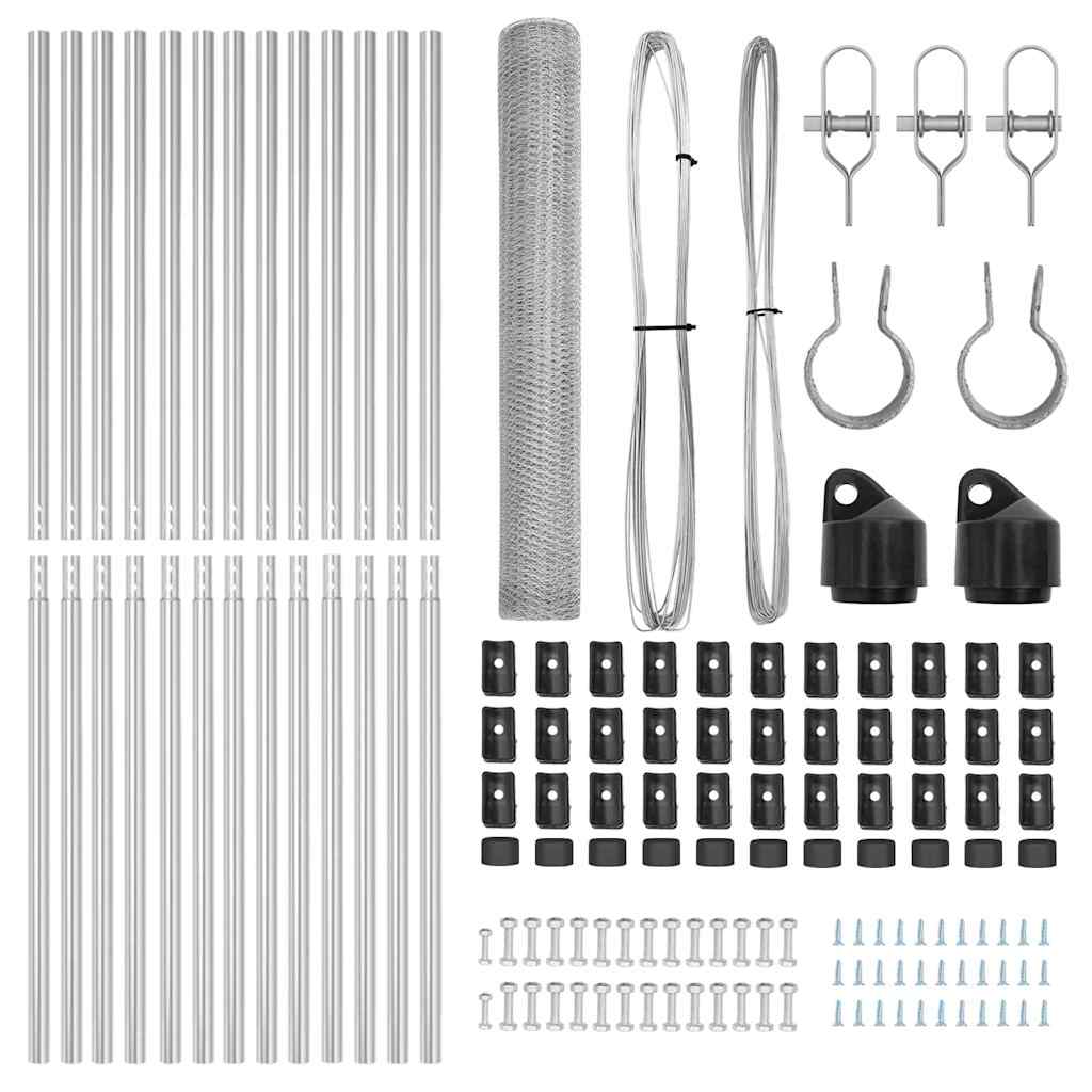 Ground Fix Welded Wire Fence 25 x 1.2 m (W x H)