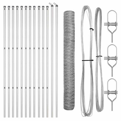 Ground Fix Welded Wire Fence 25 x 1.2 m (W x H)