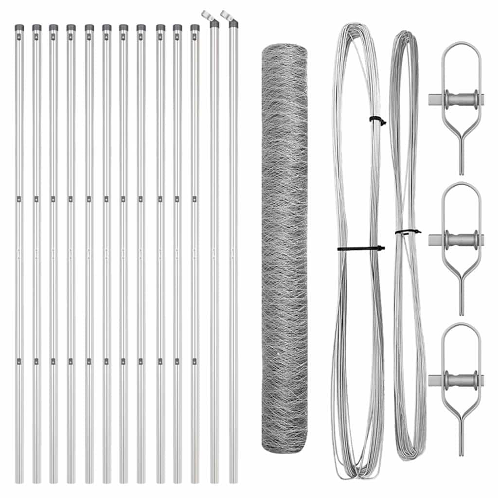 Ground Fix Welded Wire Fence 25 x 1.4 m (W x H)